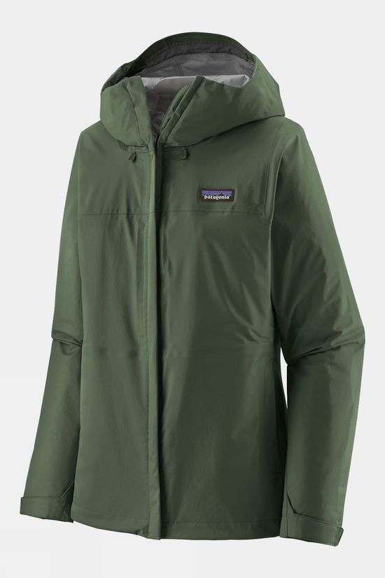 Patagonia Womens Torrentshell 3L Jacket Canopy Green