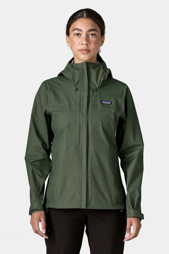 Patagonia Womens Torrentshell 3L Jacket Canopy Green
