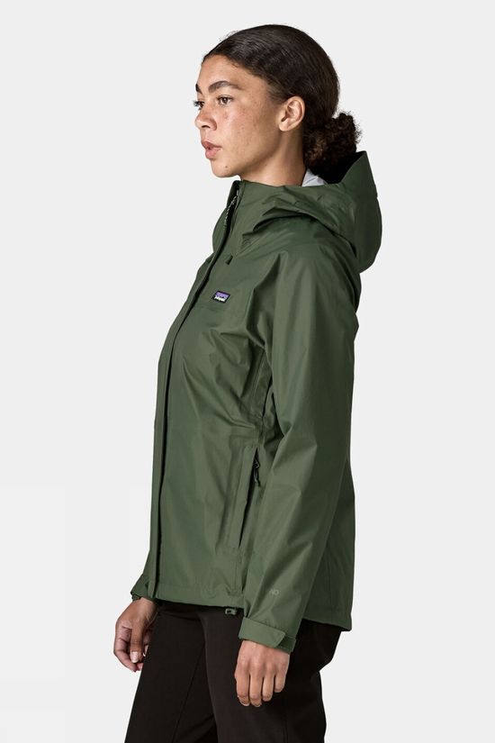 Patagonia Womens Torrentshell 3L Jacket Canopy Green