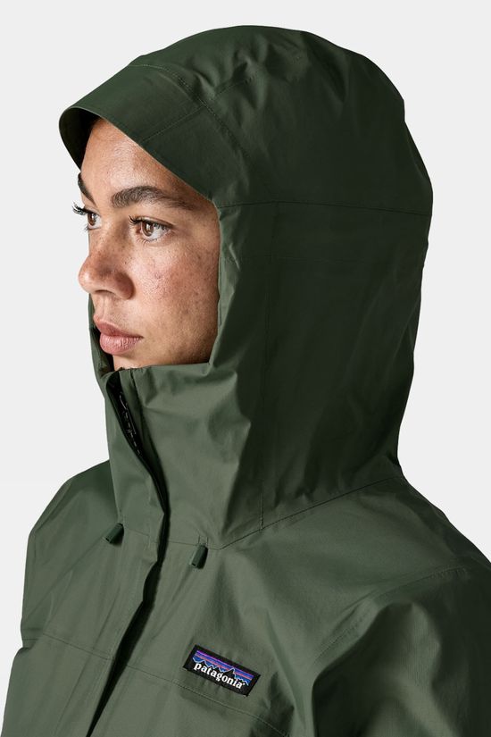 Patagonia Womens Torrentshell 3L Jacket Canopy Green