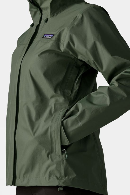 Patagonia Womens Torrentshell 3L Jacket Canopy Green