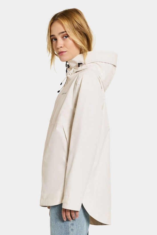 Didriksons Womens Tilde Jacket White Foam