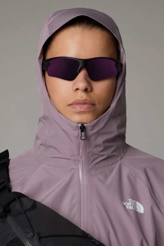 The North Face Womens Diablo Dynamic Zip-In Jacket Purple Chalk/Midnight M