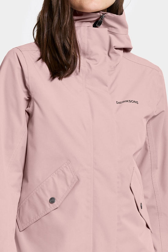 Didriksons Womens Silja Jacket Oyster Lilac