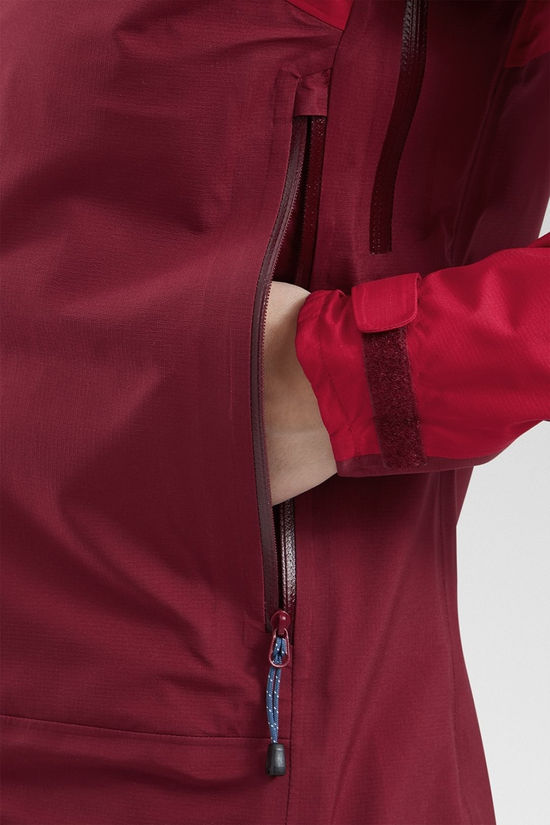 Mountain Equipment Womens Polypheme Jacket Tibetan Red / Capsicum