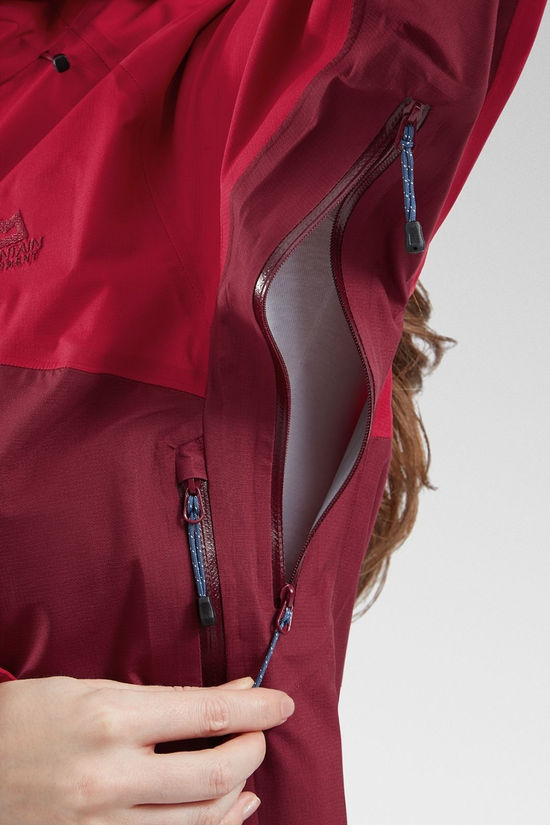 Mountain Equipment Womens Polypheme Jacket Tibetan Red / Capsicum