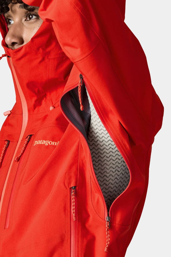 Patagonia Womens Pluma Pro Jacket Sizzle Red