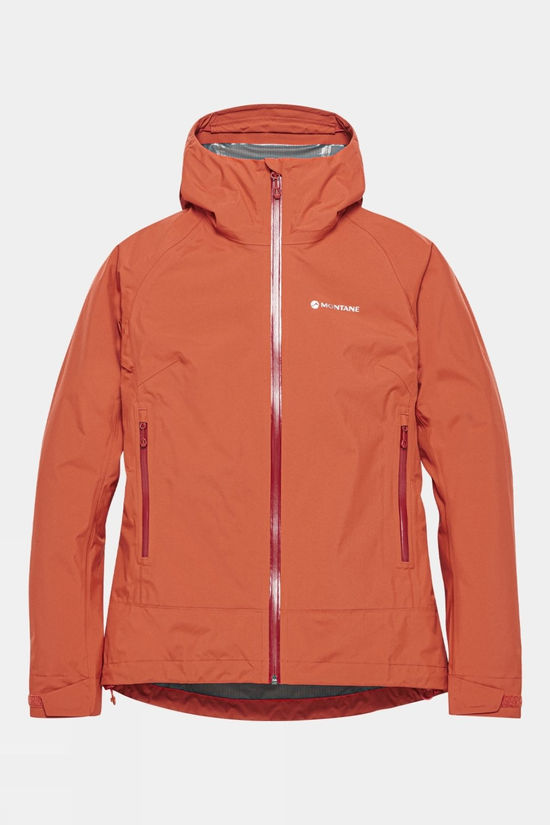Montane Women's Norste Lite Waterproof Jacket: : :, Colou Lava Size 14 - Outdoor Action - Image 2