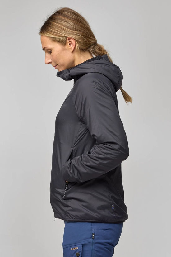 Fjallraven Womens Keb Thermal Wind Jacket  Black