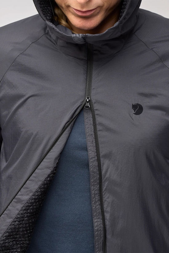 Fjallraven Womens Keb Thermal Wind Jacket  Black