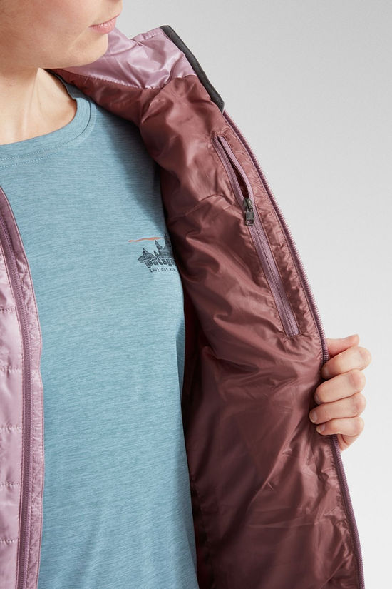 Patagonia Womens Nano Puff Vest Stormy Mauve
