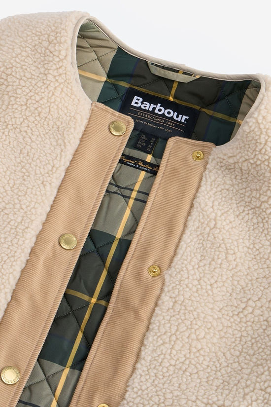 Barbour Womens Dulsie Liner Gilet Ecru/Ancient