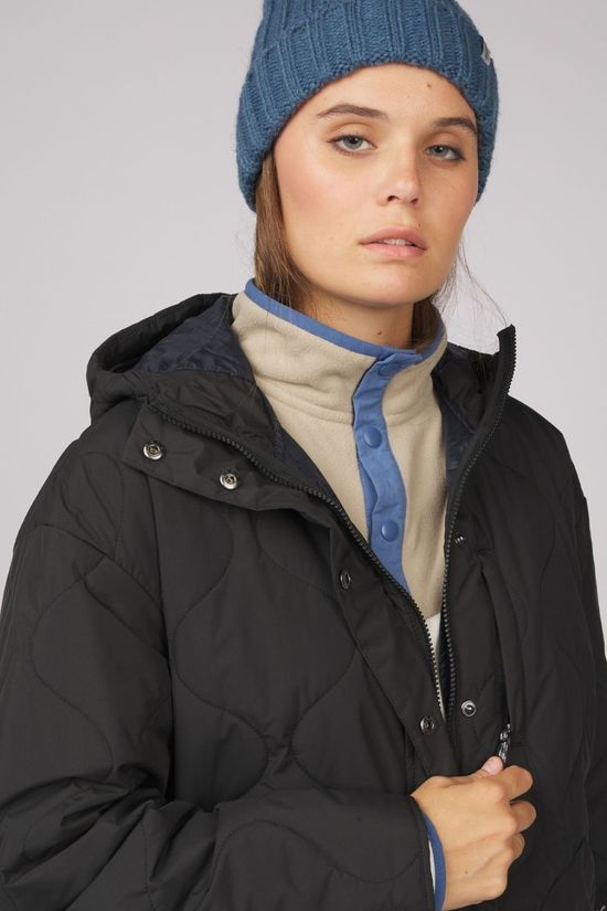 Ayacucho Womens Quilted Jacket Black