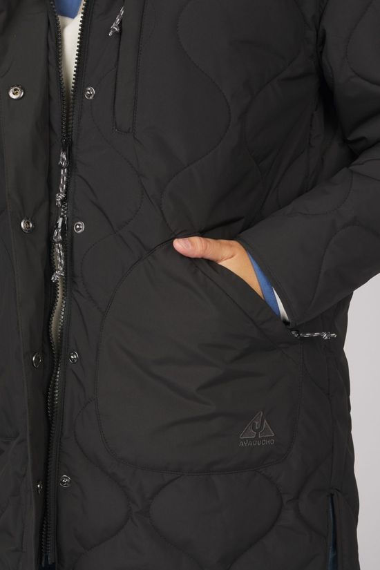Ayacucho Womens Quilted Jacket Black