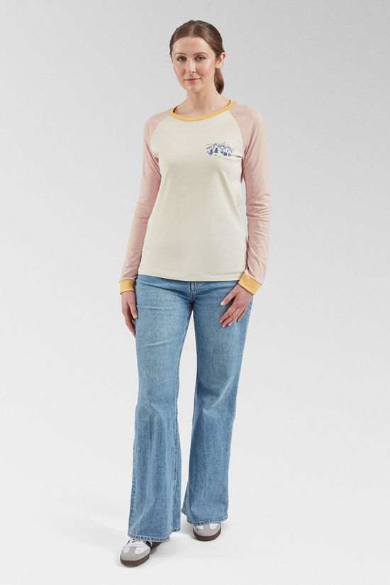 Passenger Womens Riser 2.0 Recycled Cotton Long Sleeve T-Shirt Birch