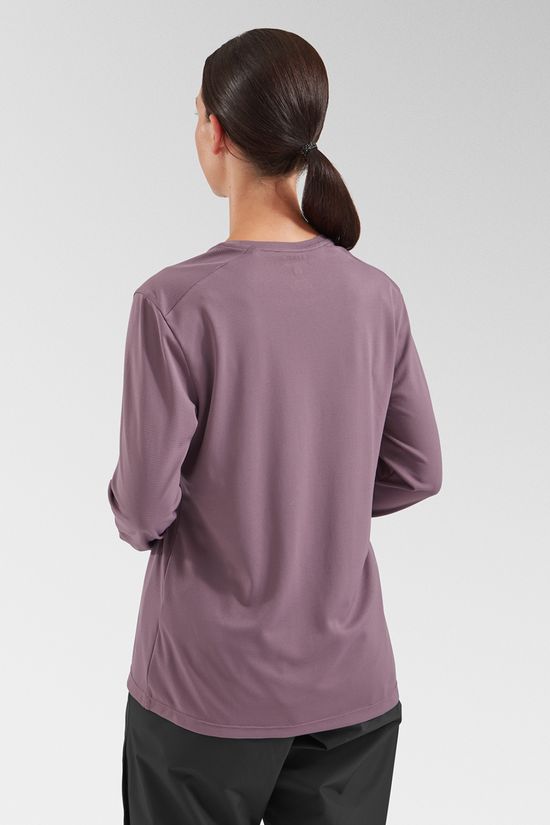 Rab Womens Force Long Sleeve T-Shirt Dark Iris