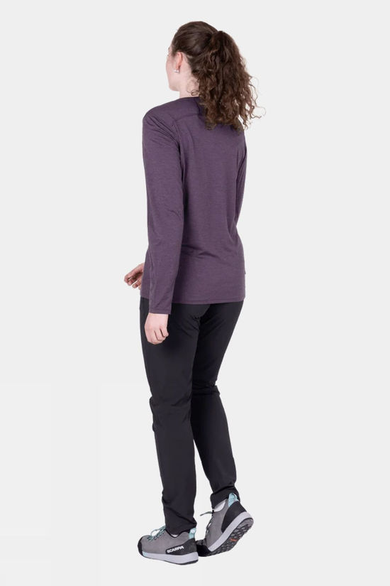 Mountain Equipment Womens Tempi Long Sleeve T-Shirt Nightshade
