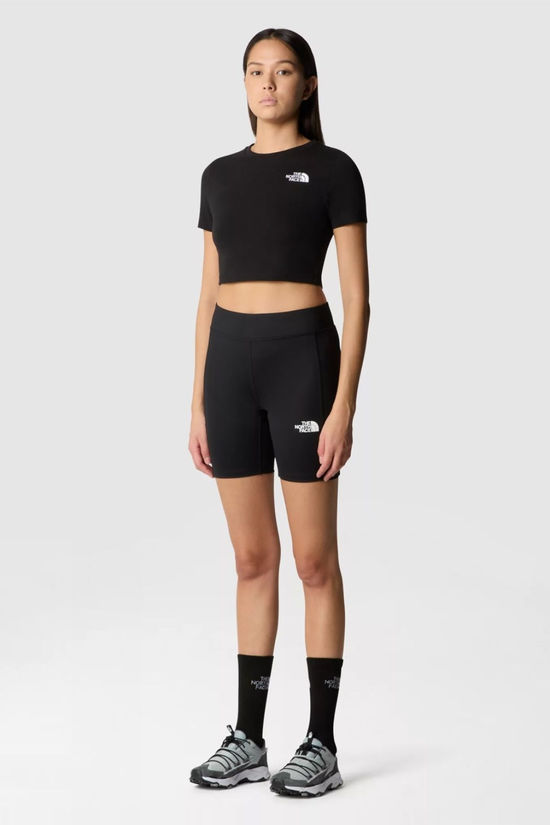 The North Face Womens Cropped T-Shirt TNF BLACK