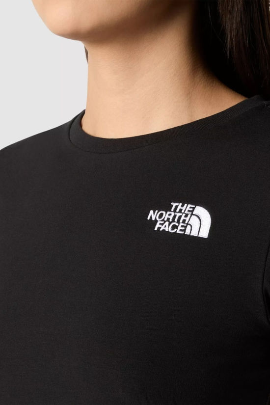 The North Face Womens Cropped T-Shirt TNF BLACK
