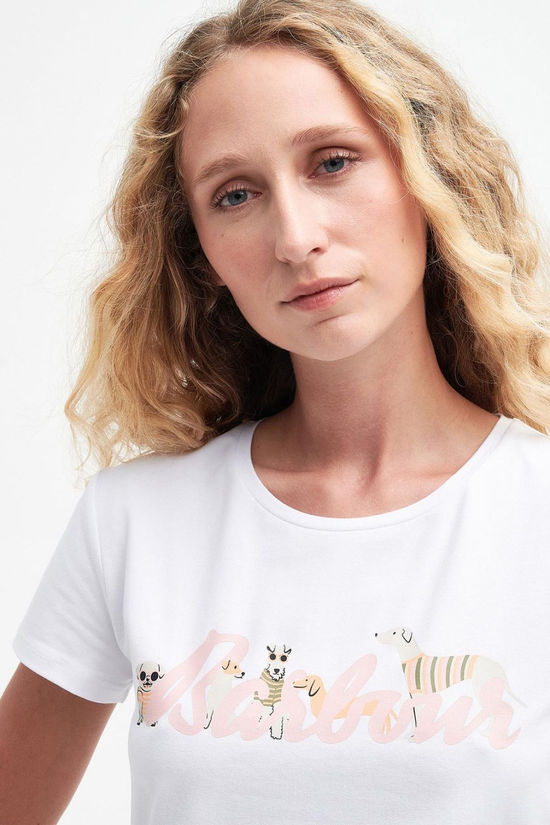 Barbour Womens Southport T-Shirt White
