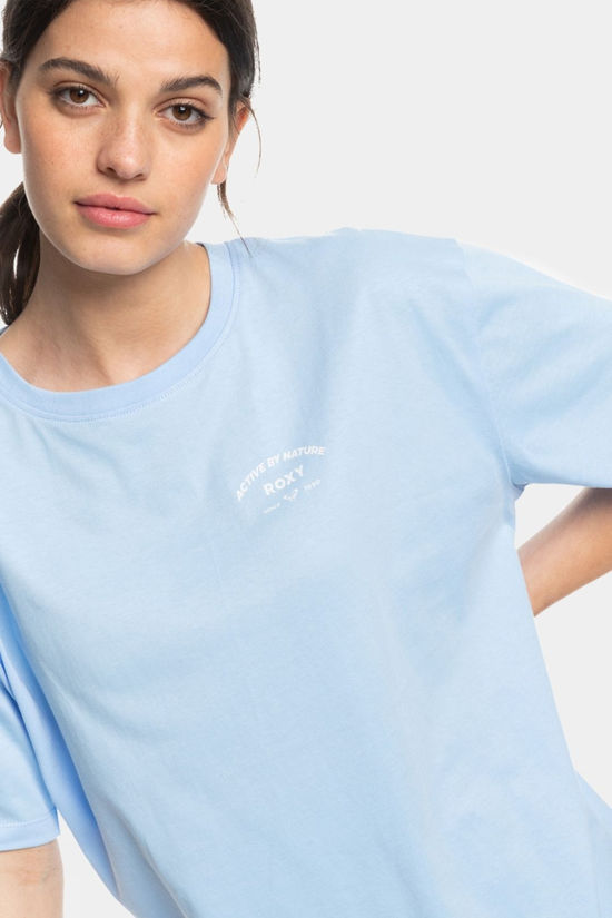 Roxy Womens Essential Energy T-Shirt Bel Air Blue