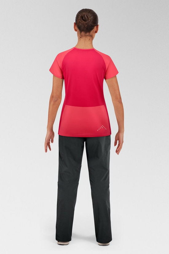 Rab Womens Trail T-Shirt Hibiscus/Watermelon