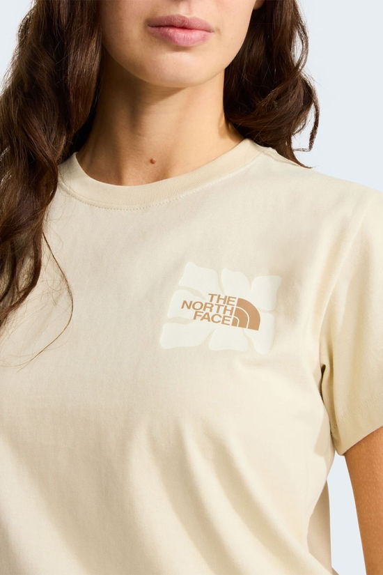 The North Face Womens Sun Regular Cutie Graphic T-Shirt Desert Stone