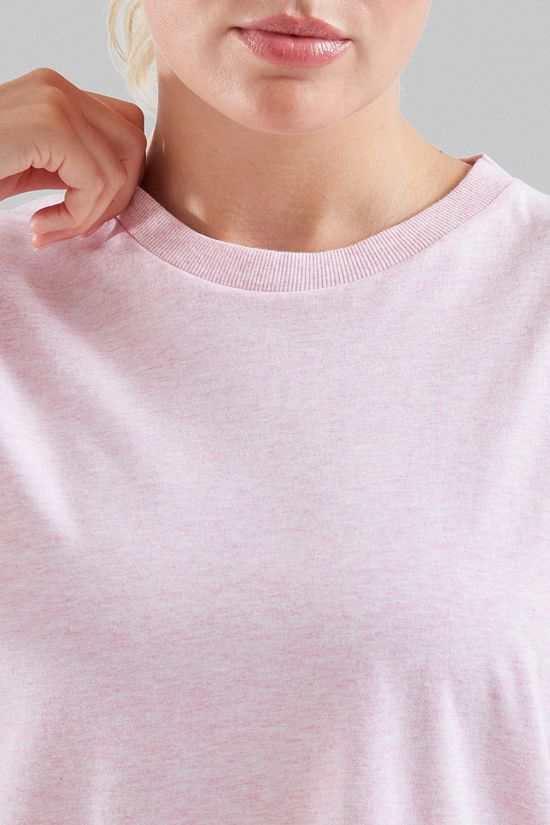 Passenger Womens Legacy T-Shirt Pink Haze Marl