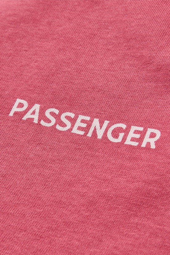 Passenger Womens Roamer Recycled Cotton T-Shirt Garnet