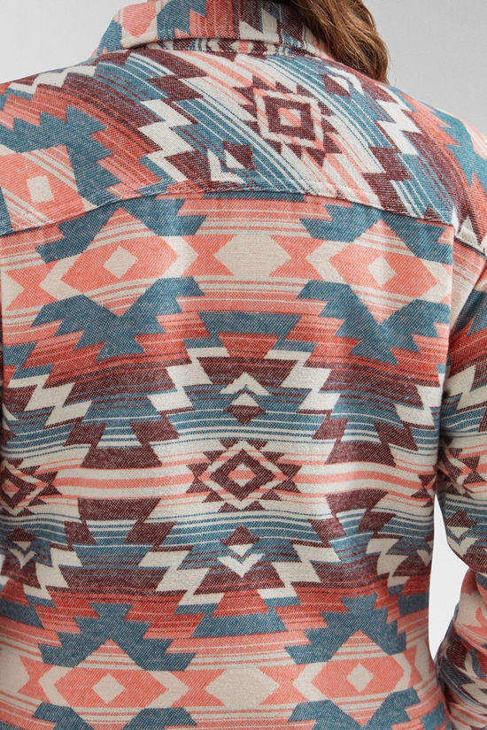 Saltrock Womens Stella Aztec Shirt Dkpurple