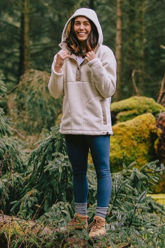 Passenger Womens Calla Hooded Pullover Birch