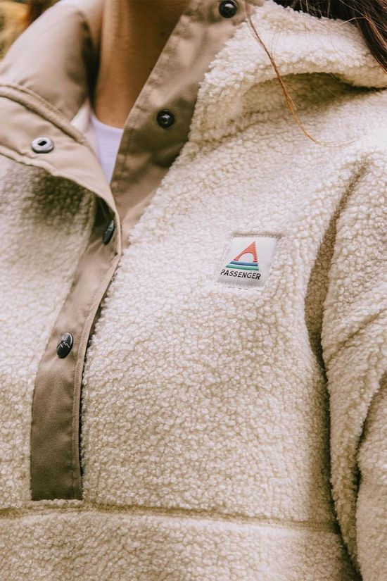 Passenger Womens Calla Hooded Pullover Birch
