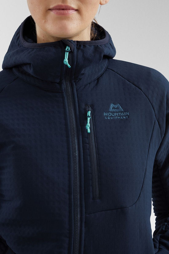 Mountain Equipment Womens Shroud Hooded Jacket  Cosmos