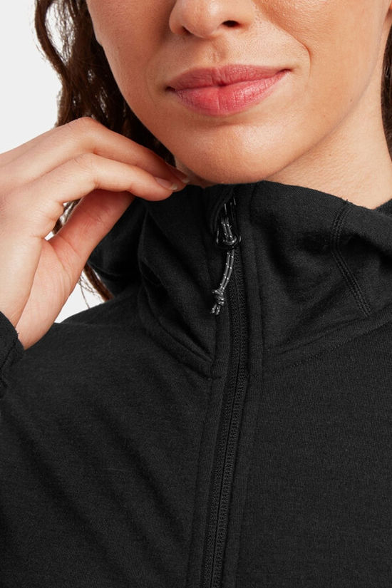 Artilect Womens Quandary Peak Hoodie Fleece Jacket Black