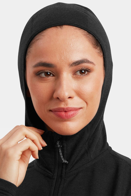 Artilect Womens Quandary Peak Hoodie Fleece Jacket Black