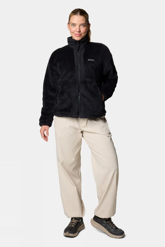 Columbia Womens Boundless Discovery Sherpa Full Zip II Fleece Jacket  Black