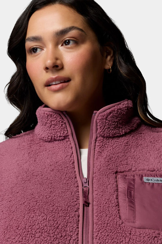 Columbia Womens West Bend II Sherpa Jacket  Antique Mauve