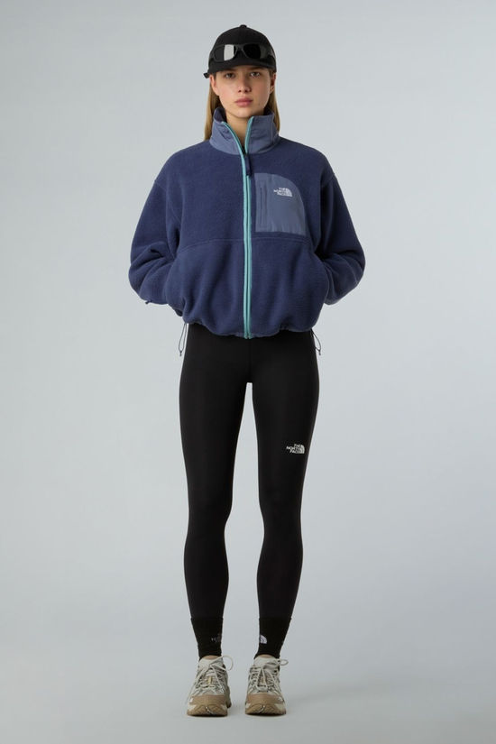 The North Face Womens Yumiori Off Peak Full Zip Fleece Jacket Lunar Blue/Twilight Gal