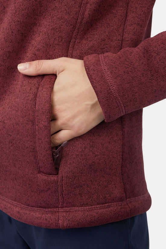 Ayacucho Womens Grange Full Zip Fleece Port Royal Melange