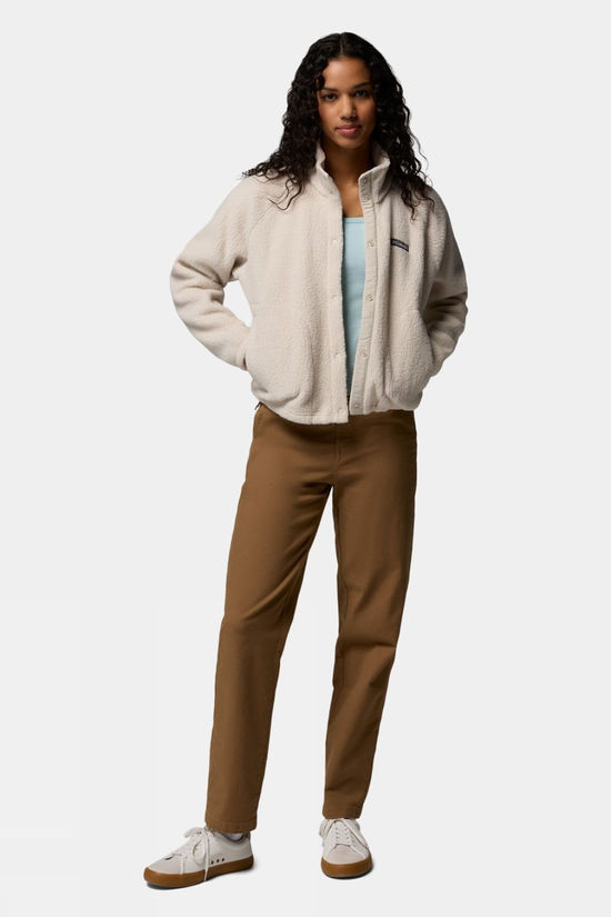 Columbia Womens Jasper Ridge Pebbled Fleece Jacket Dark Stone