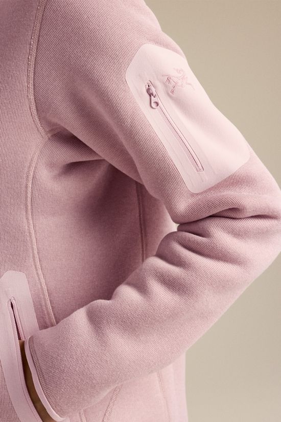 Arc'teryx Womens Covert Cardigan Alpine Rose Heather