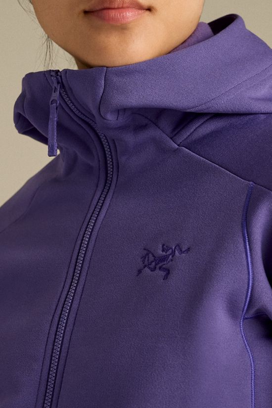 Arc'teryx Womens Kyanite Hooded Fleece Blurple