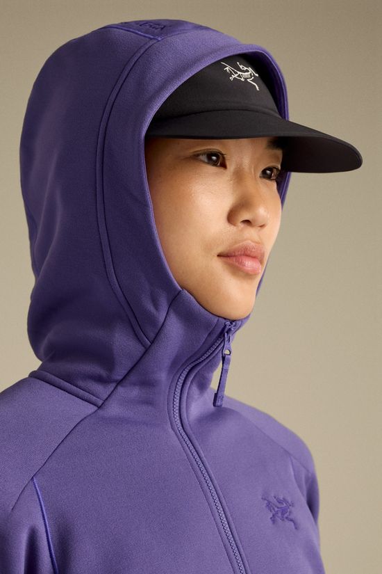 Arc'teryx Womens Kyanite Hooded Fleece Blurple