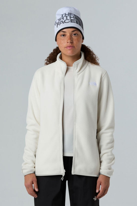 The North Face Womens Glacier Fleece Jacket  White Dune