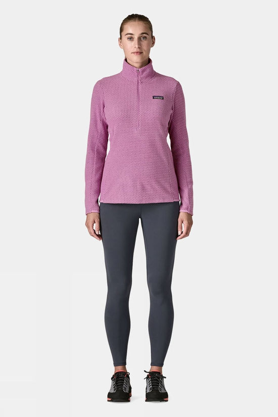 Patagonia Womens R1 Air Zip Neck Fleece Brisk Purple