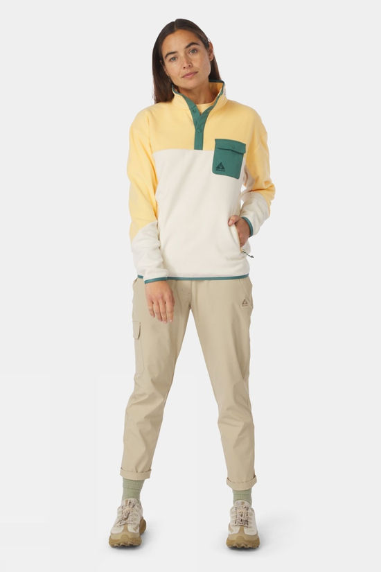 Ayacucho Womens Peniche Snap Pullover Sunburst Combo
