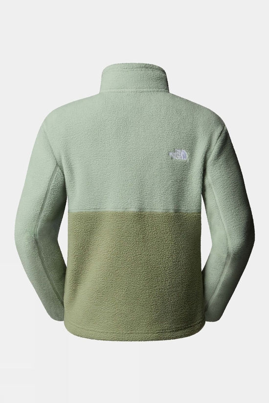 The North Face Womens Yumiori Quarter Zip Fleece  Bark Mist/Slate Moss/As