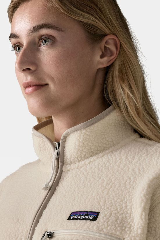 Patagonia Womens Retro Pile Marsupial Fleece Natural