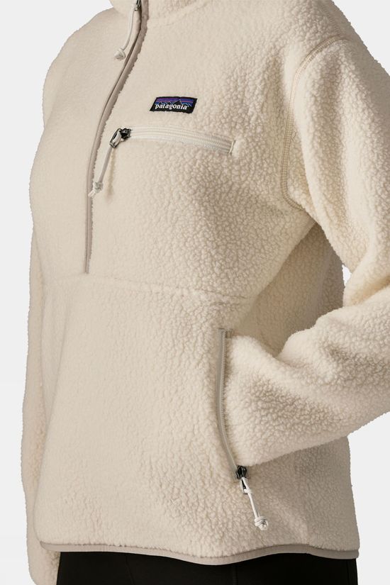 Patagonia Womens Retro Pile Marsupial Fleece Natural