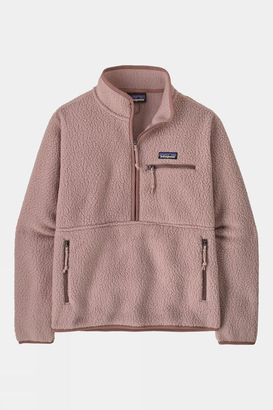 Patagonia Womens Retro Pile Marsupial Fleece Stingray Mauve